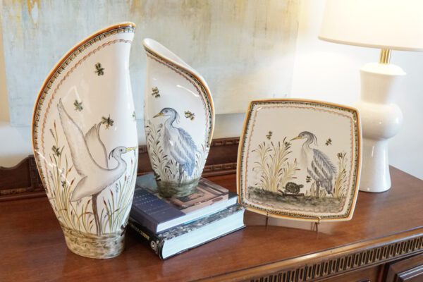 Blue Heron Serving Plate - Image 5