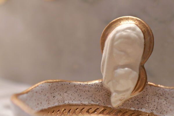 Ave Maria Bowl (Ivory-Large) - Image 5