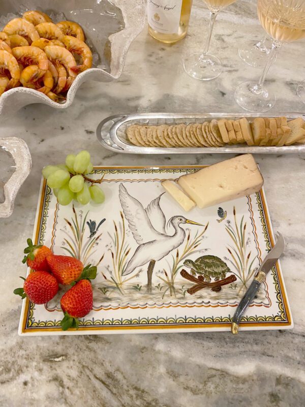 White Egret Serving Tray - Image 8