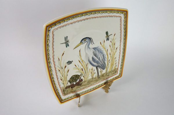 Blue Heron Serving Plate - Image 2