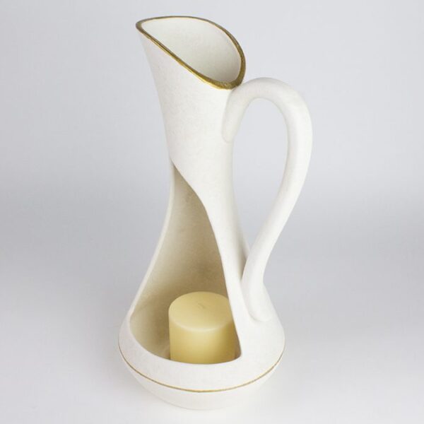 PS-ME-VES-WHT-003 Vessel Large (Bisque)