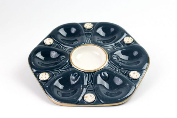 Oyster Plate (Midnight Blue)