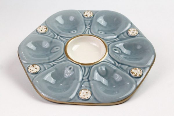 Oyster Plate (Sky Blue)