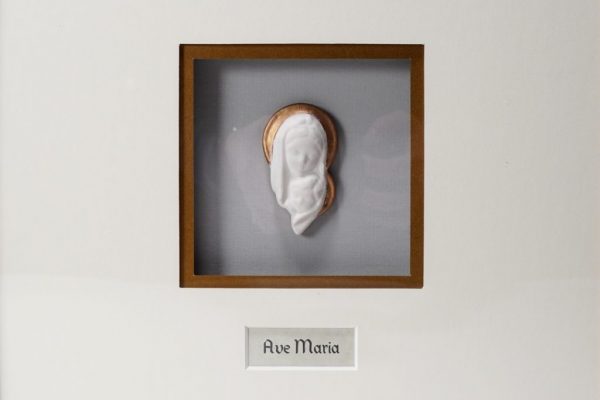 Framed Ave Maria Intaglio (French Blue) - Image 2