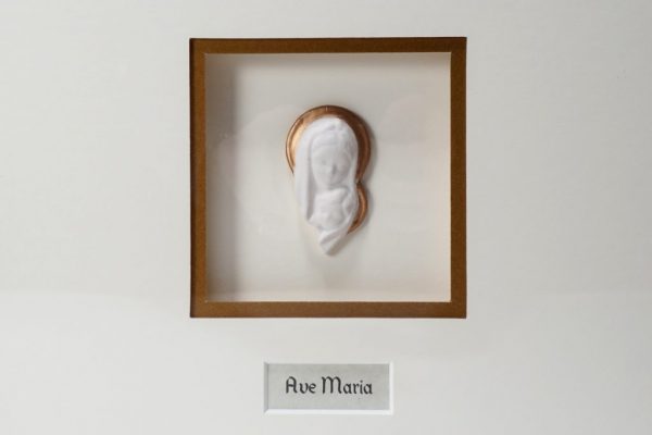 Framed Ave Maria Intaglio (Ivory) - Image 2